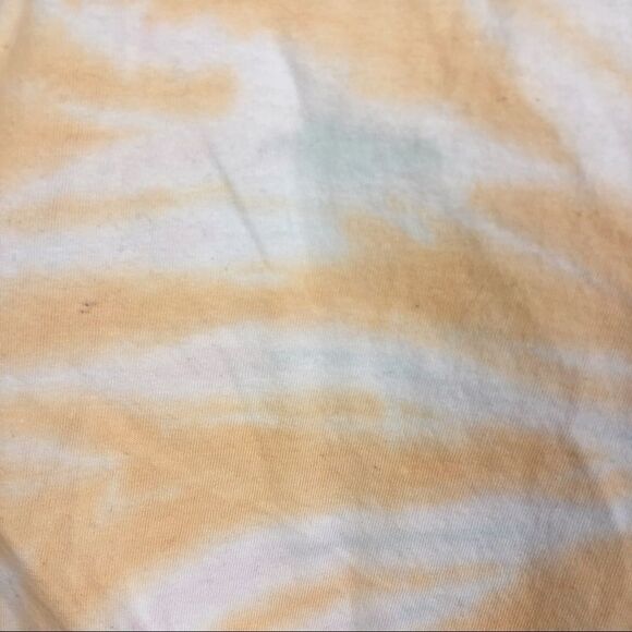 VIBE N’ | Tie Dye Tie Front Tank Top Orange White Pink Blue Women’s Size X-Large - Picture 8 of 8